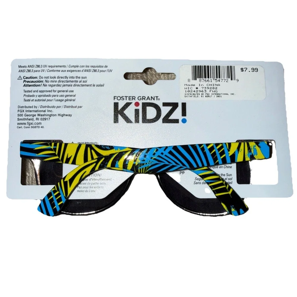 Assorted Kids Sunglasses: Foster Grant Kidz, The Hulk & Buzz Light Year- 3 pairs